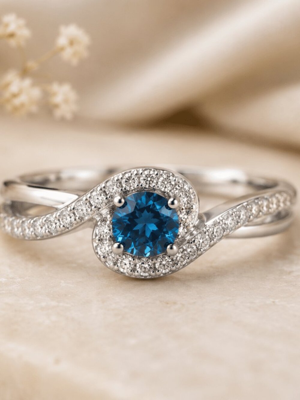 Sapphire Grace Ring